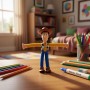 Toy Story 5 - Disney - Personagem Flexivel Esticadinho Toyng