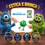 Boneco Monstros S.A - Estica e Brinca - Disney Toyng