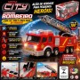 Caminhão Bombeiro com Luz e Som Mega City - 23cm BBR Toys