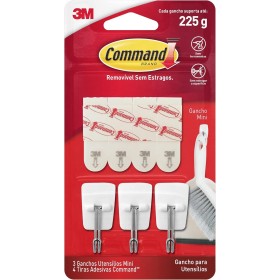 Gancho Adesivo Utensílios de Cozinha Command 3M