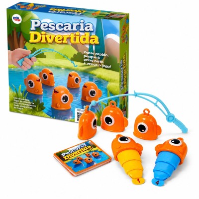 Jogo Pescaria Divertida Pakitoys