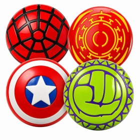 Bola Pula Pula 8cm - Heróis Marvel Toyng