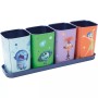 Porta Canetas C/ Bandeja Divertidamente - 5 Pcs Disney Plasutil