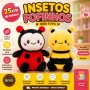 Pelúcia Insetos Fofinhos 25cm -  BBR Toys - Abelha ou Joaninha