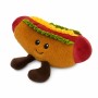 Pelúcia Fast Food Hot Dog ou X-Burger Feliz BBR Toys Macia Infantil
