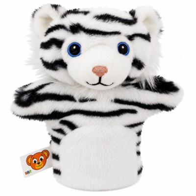 Pelucia Fantoche Animais Safari 23Cm Bbr Toys