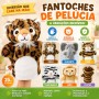 Pelucia Fantoche Animais Safari 23Cm Bbr Toys