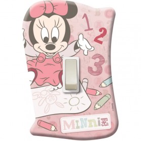Interruptor com Placa Minnie Baby Disney Startec