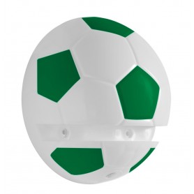 Suporte para Prateleira Futebol Branco e Verde Prat-k