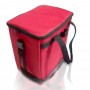 Bolsa Térmica Família 36x32x26cm Vermelho