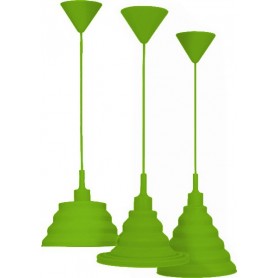 Pendente em Silicone Moldável Make Color Verde Taschibra